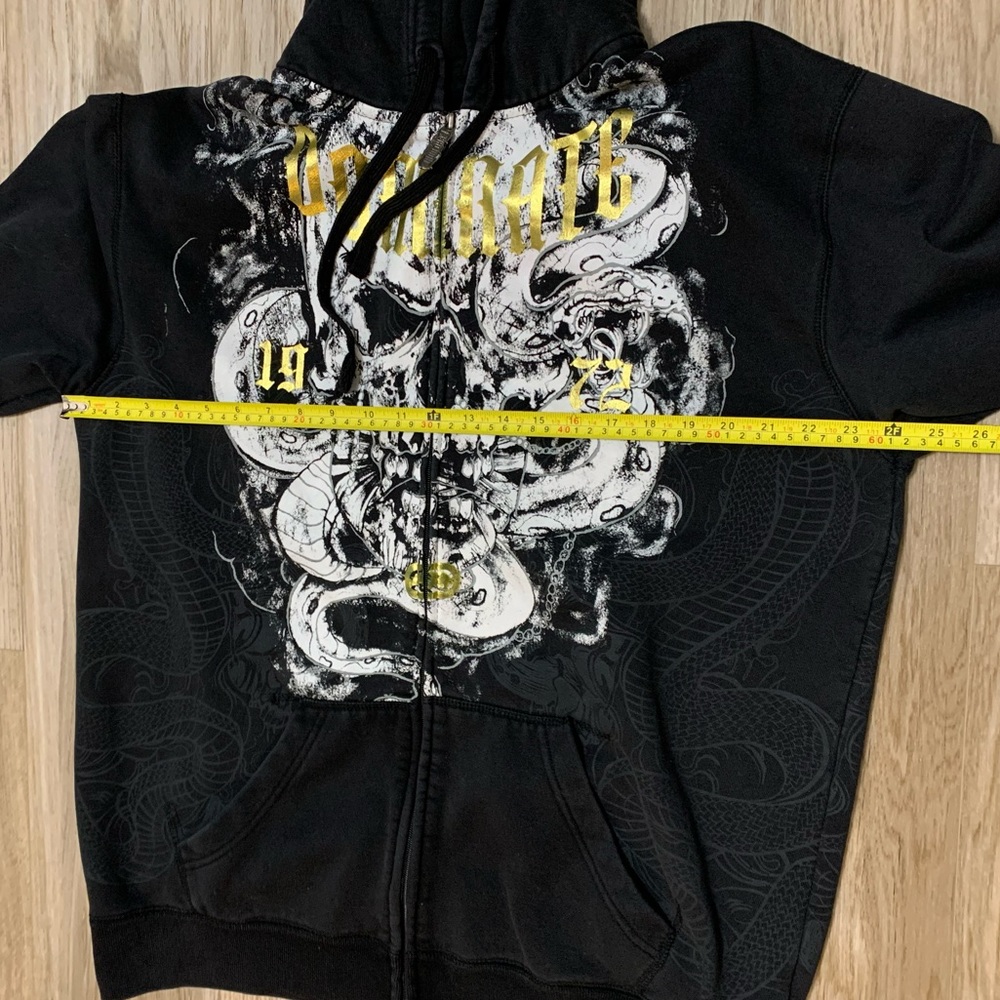 Y2k Vintage Ecko Unltd MMA Skull Hoodie - MENS XL - Picture 7 of 8